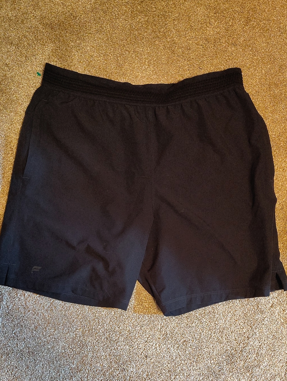Fabletics Black Running Shorts 7 In Insea.
